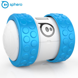 Introducing Sphero Ollie in blue / white with a new tubular design, extremely rugged robot controlled by your smartphone that performs impressive tricks and conquers any terrain with customisable tires and accessories.