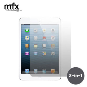Keep your Apple iPad Mini 4's screen protected from scratches while keeping it clean and pristine with the MFX Screen Protector 2 pack.