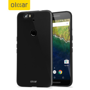 Custom moulded for the Nexus 6P, this solid black FlexiShield gel case from Olixar provides excellent protection against damage as well as a slimline fit for added convenience.