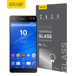 This ultra-thin tempered glass screen protector for the Sony Xperia C5 Ultra by Olixar offers toughness, high visibility and sensitivity all in one package.
