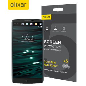 Olixar LG V10 Screen Protector 5-in-1 Pack