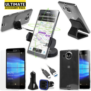 The Ultimate Pack for the Microsoft Lumia 950 XL consists of fantastic must have accessories designed specifically for the Lumia 950 XL.