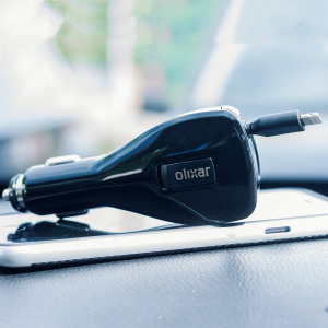 Este delgado y portátil cargador de 3.4A Lightning para automóvil de Olixar cuenta con un diseño de cable retráctil, por lo que puedes llevar tanto o tan poco del cable como necesites. También se incluye un puerto USB estándar, que le permite cargar una amplia gama de dispositivos.