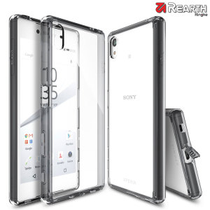 Protect the back and sides of your Sony Xperia Z5 with this incredibly durable and smoke black backed Fusion Case by Ringke.