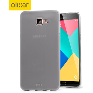 Funda Samsung Galaxy A9 Olixar FlexiShield Gel - Blanca Opaca