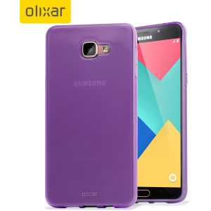 Funda Samsung Galaxy A9 Olixar FlexiShield Gel - Morada