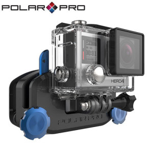 Securely mounting all GoPros and action cameras, the Universal backpack mount from PolarPro enables you to effortlessly position your action camera onto any strap in order to gain amazing first person footage.