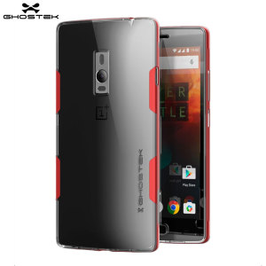 The Cloak Protective case in red and clear from Ghostek comes complete with a tough tempered glass screen protector to provide your OnePlus 2 with fantastic all round protection.