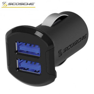 The Schosche reVOLT Dual Car Charger features two USB ports, delivering 2.4A of power each, perfect to charge your smartphone and tablet on the go.