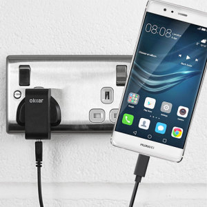 Charge your Huawei P9 and any other USB device quickly and conveniently with this compatible 2.4A high power USB-C UK charging kit. Featuring a UK wall adapter and USB-C cable.