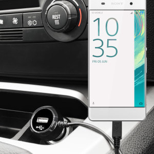 Keep your Sony Xperia XA fully charged on the road with this high power 2.4A Car Charger, featuring extendable spiral cord design. As an added bonus, you can charge an additional USB device from the built-in USB port!