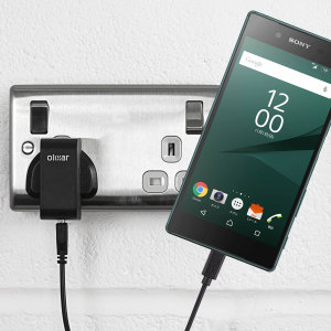 Charge your Sony Xperia Z5 quickly and conveniently with this 2.5A high power charging kit. Featuring mains adapter and USB cable.