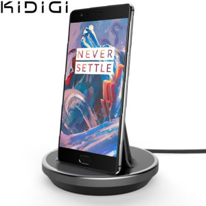 Synchronise and charge your OnePlus 3T / 3 with this stylish and case compatible desktop dock which also acts as a multimedia stand. Supports USB-C (USB Type-C).