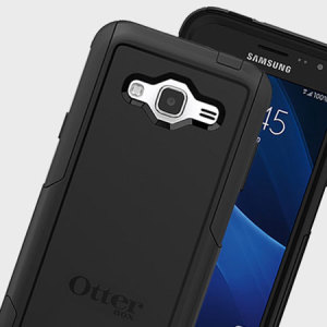 Incorporating elements from the rugged Defender Series with the skin-like Impact Series line to create a slick case in black for the Samsung Galaxy J3 2016.