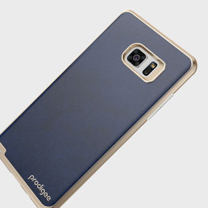 Protect your Samsung Galaxy Note 7 with this elegant textured back case from Prodigee in blue. This stylish case features mark-resistant and shock absorbing qualities, excellent grip and built-in button covers.