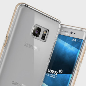 Protect your Samsung Galaxy Note 7 with this precisely designed crystal / gold case from VRS Design. Made with a sturdy yet minimalist design, this see-through case with kickstand offers protection for your phone while still revealing the beauty within.