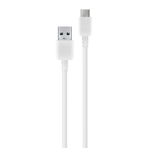 Official Samsung USB-C Sync & Charge Cable - White
