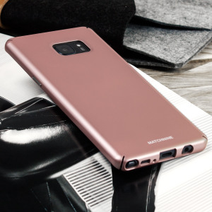 Designed for the Samsung Galaxy Note 7, this rose gold super slim protective case from Matchnine provides a perfect fit and durable protection against scratches, knocks and drops.