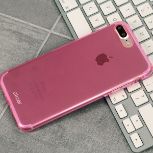 Skräddarsydd till din iPhone 8 Plus / 7 Plus. Det här FlexiShieldskalet kommer från Olixar och erbjuder en smal passform och ett hållbart skydd mot skador.