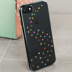Dress up your iPhone 7 with Swarovski Crystals, making it sparkle and shine with this new Cotton Candy Case from the Bling My Thing Milky Way Collection.