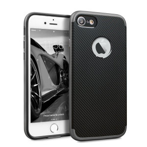 Composée de couches hybrides en TPU robuste et en polycarbonate rigide, la coque X-Duo d'Olixar offre à votre iPhone 7 une finition mate premium et une conception anti-dérapante au design de fibre de carbone. La coque Olixar X-Duo en noir et gris sera du plus bel, votre smartphone restera protégé tout en ayant un look épuré et élégant.