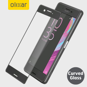 Keep your Sony Xperia X Performance's screen in pristine condition with this full coverage Olixar Tempered Glass Screen Protector, designed to cover and protect even the curved outer edges of the phone's unique display.