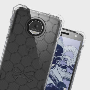 SKÄRMSKYDD INGÅR! Covert skyddsskal från Ghostek med stötdämpande bumper levereras med ett tufft skärmskydd för att ge din Motorola Moto Z Force med fantastiska allround skydd.