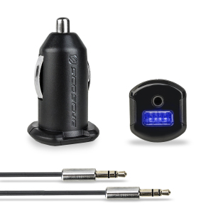 The Schosche StrikeDrive Converter is a multi-purpose car charger, with the ability of converting audio from your iPhone 7 / 8 Lightning port through to your car's stereo.