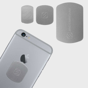 Für die Verwendung mit Scoschs MagicMount-Kollektion ist das MagicPlate in Silber perfekt, um die Farbe Ihres iPhone anzupassen. Mit einem großen und zwei kleinen MagicPlates ist es das ideale Produkt, um alle verlorenen magnetischen Platten zu ersetzen.
