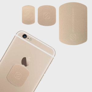 Für die Verwendung mit Scoschs MagicMount-Kollektion ist das MagicPlate in Silber perfekt, um die Farbe Ihres iPhone anzupassen. Mit einem großen und zwei kleinen MagicPlates ist es das ideale Produkt, um alle verlorenen magnetischen Platten zu ersetzen.