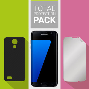 Protégez votre magnifique Samsung Galaxy S7 Edge des dommages occasionnels du quotidien grâce au pack Olixar Protection Totale. Ce pack est constitué d'une coque ultra fine et d'un pack de 2 protections d'écran. En soit, ce pack offre à votre smartphone une protection complète, légère et très efficace.