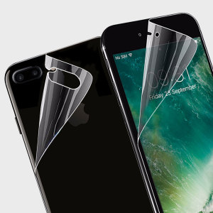 Keep your iPhone 7 Plus in pristine condition all over with this Olixar scratch-resistant full cover TPU screen protector 2-in-1 pack. Features 2 interlocking screen protectors that even cover the top, bottom and sides of your phone.