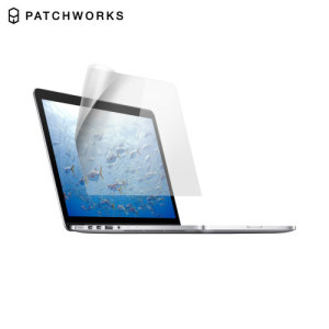 Shield your treasured MacBook Pro Retina 15 screen from fingerprints, dust and superficial damage with this extra clear screen protector from Patchworks.