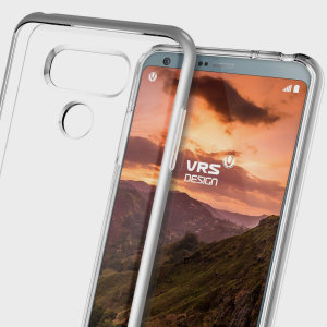 Protect your LG G6 with this precisely designed crystal/satin silver case from VRS Design. Made with a sturdy yet minimalist design, this see-through case offers protection for your phone while still revealing the beauty within.
