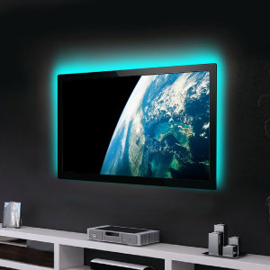 A 100cm strip of USB powered LEDs that will enhance and transform any TV or PC Monitor viewing experience. With a host of colours and modes to enjoy, this fabulous finishing touch will add ambience, mood lighting and help alleviate eye strain.