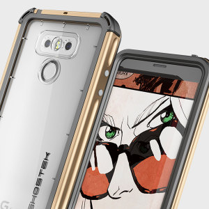 Equip your LG G6 with the most extreme and durable protection around! The gold Ghostek Atomic 3.0 is completely waterproof and provides rugged drop protection with it's HD scratch resistant screen protector, whilst keeping the phone slim.