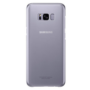 Coque Samsung Galaxy S8 Plus Officielle Clear Cover – Violette