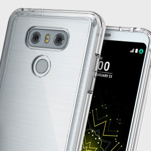 Bescherm de achter- en zijkanten van je LG G6 met deze ongelooflijk duurzame Fusion Case van Ringke.