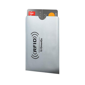 This handy and compact sleeve features RFID blocking technology, which can protect your credit, debit or payment card from unauthorised wireless financial and identity data theft. Don't fall victim to card skimming!