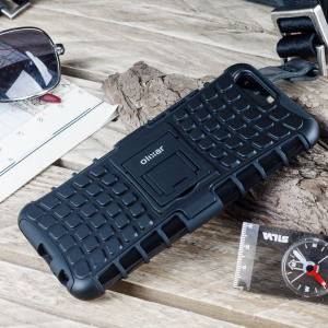 Protect your Huawei P10 from bumps and scrapes with this black ArmourDillo case. Comprised of an inner TPU case and an outer impact-resistant exoskeleton, the ArmourDillo provides robust protection and supreme styling.