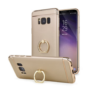 Fabriquée spécialement pour le Samsung Galaxy S8, cette coque X-Ring de chez Olixar offre une excellente protection et s’avère très pratique grâce à son anneau intégré. Vous pourrez prendre en main votre téléphone de façon plus sécurisée et éviter ainsi toute chute accidentelle ou même vol à l’arraché.