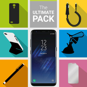 Die ultimative Packung für das Samsung Galaxy S8 besteht aus fantastischen Must-Have Accessoires, spezifisch designt für das Galaxy S8