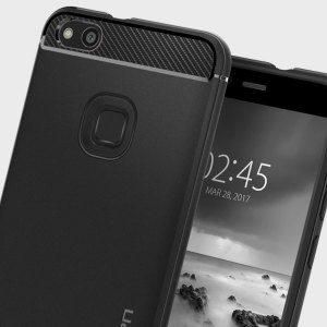 Meet the newly designed rugged armor case for the Huawei P10 Lite. Made from flexible, rugged TPU and featuring a mechanical design, including a carbon fibre texture, the rugged armor tough case in black keeps your phone safe and slim.