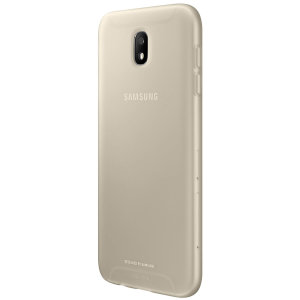 Dotée d'une conception fine, la coque Officielle Jelly Cover en coloris or n'ajoute aucun volume superflu à votre Samsung Galaxy J5 2017 et lui offre une protection optimale sans sacrifier son superbe design.