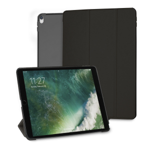Protégez votre iPad Pro 10.5 avec cette superbe housse fonctionnelle transparente de couleur Or possédant un support de visionnage intégré. Elle est compatible avec la fonction Veille / Eveil.