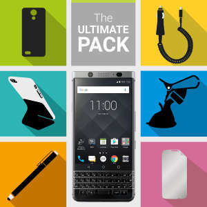 The Ultimate Pack for the BlackBerry KEYone consists of fantastic must have accessories designed specifically for the KEYone.
