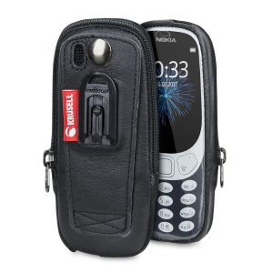 This stylish, attractive genuine leather pouch case for the Nokia 3310 2G 2017 combines form and function to create a case that's great for everyday use - whether at work or relaxing at home.