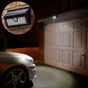 Increase security and safety around your property or business with this motion sensitive infrared solar powered security lamp. With 20 powerful LEDs, 3 modes, a 2,200mAh battery that can last through the night and IP65 rating to endure the elements.