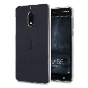 Custom moulded for the Nokia 6, this clear gel case by Olixar provides slim fitting and durable protection against damage.