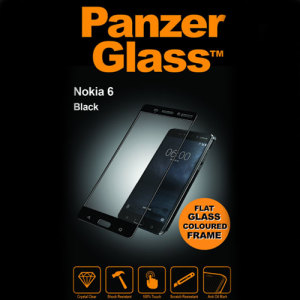 PanzerGlass Glass Screen Protector is the best way to keep your Nokia 6 protected from bumps and scratches. Designed to be fingerprint resistant, allowing crystal clear view of your display. Ultimate protection for your Nokia 6 in a matching black colour.